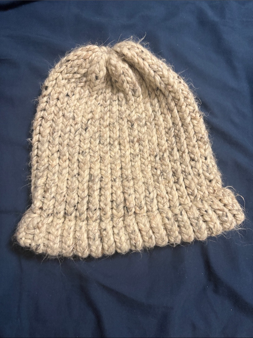 Cozy Knit Beanie - Cream